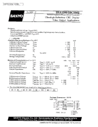 Datasheet 2SC3502 производства Sanyo